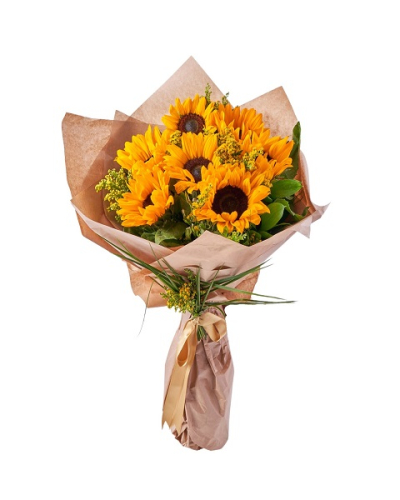ayçiçeği buketi